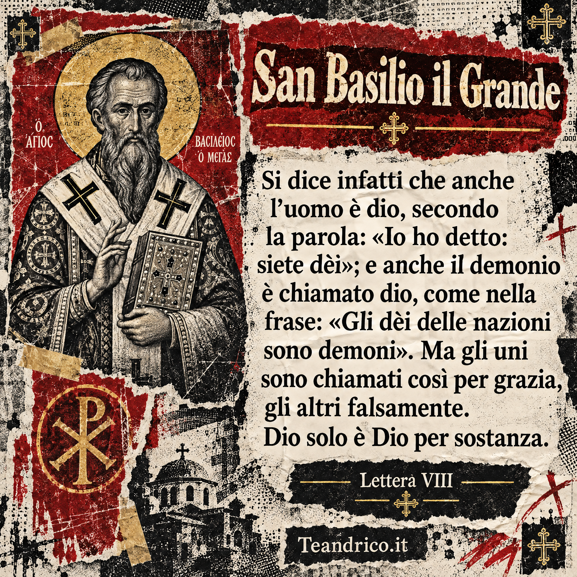 San Basilio: Lettera 8 al popolo di Cesarea